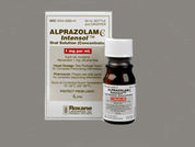 Alprazolam Intensol: This is a Concentrate Oral imprinted with nothing on the front, nothing on the back.