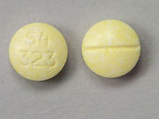 Methotrexate Sodium: This is a Tablet imprinted with 54  323 on the front, nothing on the back.