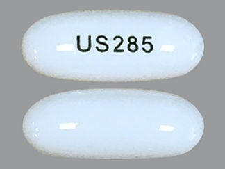 This is a Capsule imprinted with US285 on the front, nothing on the back.