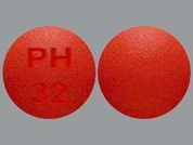 Stimulant Laxative Plus: This is a Tablet imprinted with PH  32 on the front, nothing on the back.