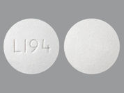 Heartburn Prevention: This is a Tablet imprinted with L194 on the front, nothing on the back.