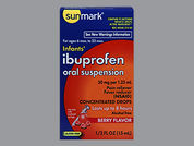 Infant Ibuprofen: This is a Suspension Drops imprinted with nothing on the front, nothing on the back.