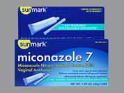 Miconazole 7: This is a Cream With Applicator imprinted with nothing on the front, nothing on the back.