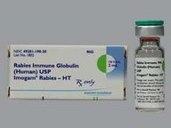 Imogam Rabies-Ht 2.0 ml(s) of 150 Unit/1 Vial