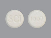 Ludent Fluoride: This is a Tablet Chewable imprinted with SCI on the front, 1007 on the back.