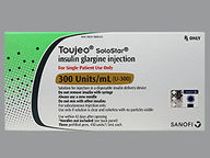 Toujeo Solostar 300/Ml (package of 1.5 ml(s)) Insulin Pen