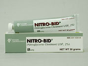 Nitro-Bid: This is a Ointment imprinted with nothing on the front, nothing on the back.