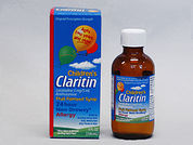 Claritin: This is a Solution Oral imprinted with nothing on the front, nothing on the back.