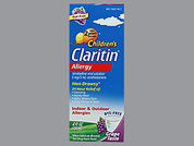 Children'S Claritin: This is a Solution Oral imprinted with nothing on the front, nothing on the back.