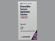 Brimonidine Tartrate 0.33% (package of 30.0 gram(s)) Drops