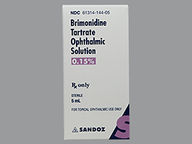 Gotas de 0.33% (package of 30.0 gram(s)) de Brimonidine Tartrate