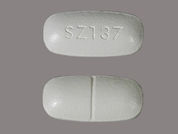 Amoxicillin-Clavulanate Pot Er: This is a Tablet Er 12 Hr imprinted with SZ 137 on the front, nothing on the back.