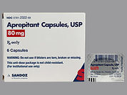 Aprepitant: This is a Capsule imprinted with SZ on the front, 528 on the back.