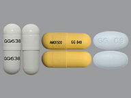 Paquete De Combinación de 30-500-500 de Lansoprazol-Amoxicil-Clarithro