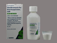 Suspensión Reconstituida Oral de 125Mg/5Ml (package of 100.0 ml(s)) de Clarithromycin