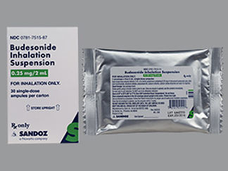 This is a Ampul For Nebulization imprinted with nothing on the front, nothing on the back.