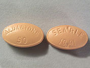 Aldactone: This is a Tablet imprinted with SEA  RLE  10  41 on the front, ALDACTONE  50 on the back.
