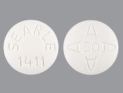 Arthrotec: This is a Tablet Immediate D Release Biphase imprinted with logo and 50 on the front, SEARLE  1411 on the back.