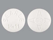 Arthrotec: This is a white round Tablet Immediate D Release Biphase imprinted with logo and 50 on the front, SEARLE  1411 on the back, and is manufactured by PHARMACIA-UPJHN.