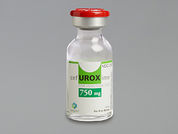 Cefuroxime Sodium: This is a Vial imprinted with nothing on the front, nothing on the back.