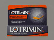 Lotrimin Af: This is a Cream imprinted with nothing on the front, nothing on the back.