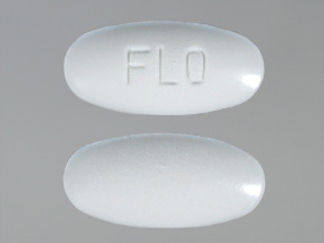 This is a Tablet imprinted with FLO on the front, nothing on the back.