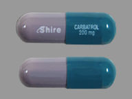 Cápsula Er Multifásico 12hr de 200 Mg de Carbatrol