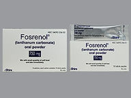 Fosrenol 750 Mg Powder In Packet