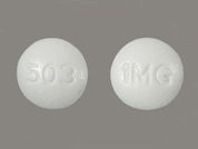 Intuniv: This is a Tablet Er 24 Hr imprinted with 503 on the front, 1MG on the back.