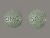 Intuniv: This is a Tablet Er 24 Hr imprinted with 503 on the front, 3MG on the back.