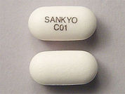 Welchol: This is a Tablet imprinted with SANKYO  C01 on the front, nothing on the back.