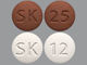 Tableta Empaque De Dosis de 12.5-25Mg de Xcopri