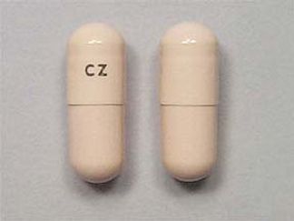 This is a Capsule imprinted with CZ on the front, nothing on the back.