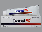 Bensal Hp: This is a Ointment imprinted with nothing on the front, nothing on the back.