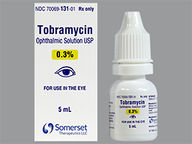 Tobramycin Sulfate 0.3 % (package of 5.0) Drops