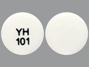 Bupropion Xl: This is a Tablet Er 24 Hr imprinted with YH  101 on the front, nothing on the back.