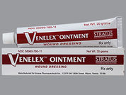 Venelex: This is a Ointment imprinted with nothing on the front, nothing on the back.