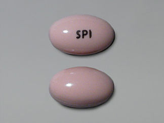 This is a Capsule imprinted with SPI on the front, nothing on the back.