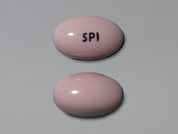 Lubiprostone: This is a Capsule imprinted with SPI on the front, nothing on the back.