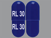 Absorica Ld: This is a Capsule imprinted with RL 30 on the front, RL 30 on the back.