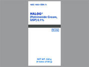 Halog: This is a Cream imprinted with nothing on the front, nothing on the back.