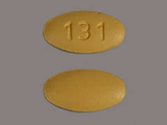 This is a Tablet imprinted with 131 on the front, nothing on the back.