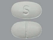 Levocetirizine Dihydrochloride: This is a white oval Tablet imprinted with S on the front, nothing on the back, and is manufactured by SUN PHARMA GLOB.