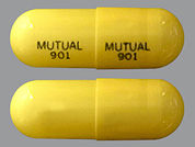 Carvedilol Er: This is a Capsule Er Multiphase 24hr imprinted with MUTUAL  901 on the front, MUTUAL  901 on the back.