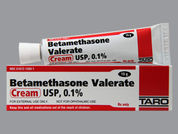 Betamethasone Valerate: This is a Cream imprinted with nothing on the front, nothing on the back.