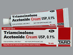 This is a white Cream imprinted with nothing on the front, nothing on the back, and is manufactured by TARO/SUN PHARMA.