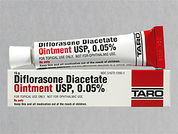 Diflorasone Diacetate: This is a Ointment imprinted with nothing on the front, nothing on the back.