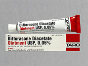 Diflorasone Diacetate: This is a Ointment imprinted with nothing on the front, nothing on the back.