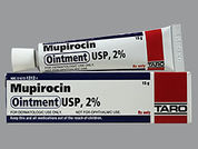 Mupirocin: This is a Ointment imprinted with nothing on the front, nothing on the back.