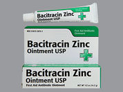 Bacitracin: This is a Ointment imprinted with nothing on the front, nothing on the back.